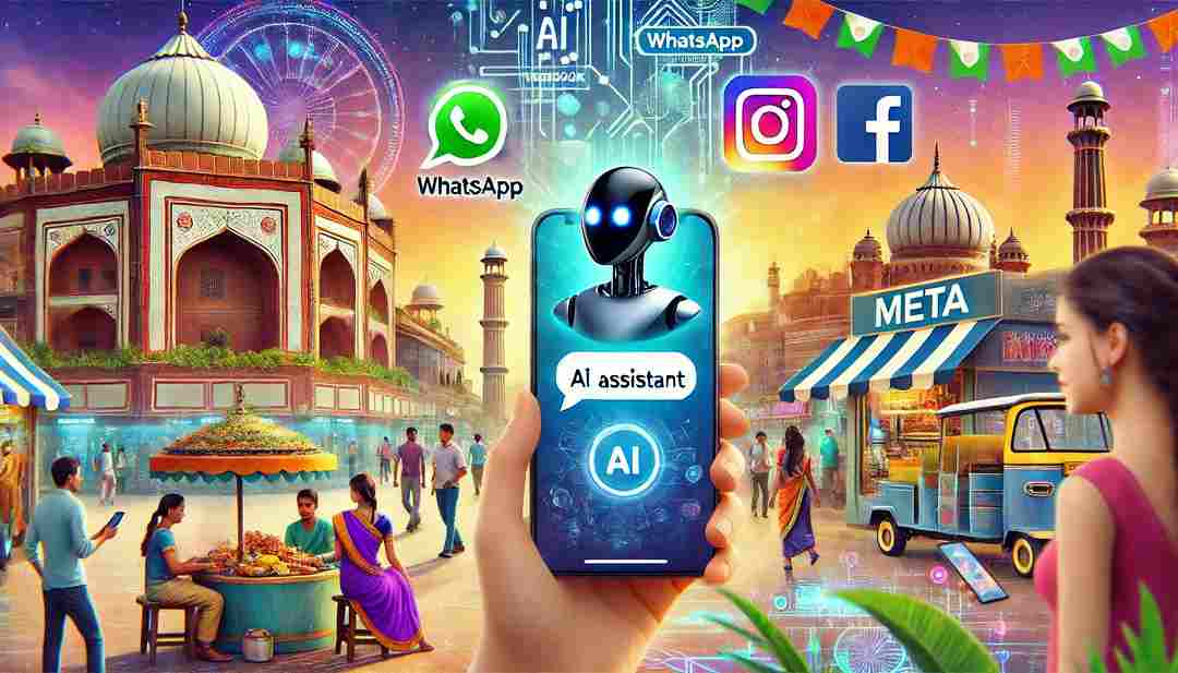 Meta Rolls Out AI Assistant in India on WhatsApp, Facebook, Instagram