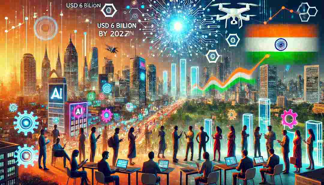 India's AI Investment Set to Skyrocket to USD 6 Billion by 2027